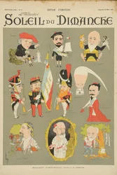 Caricature of Members of the Academie Francaise, from the Cover of 
